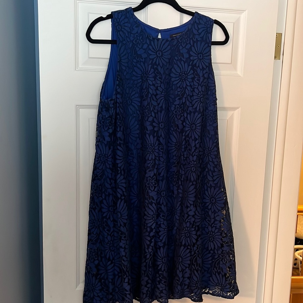 Tommy Hilfiger Royal Blue A line dress